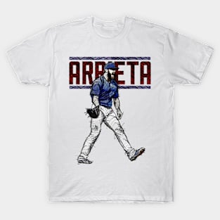 Jake Arrieta Chicago C Sketch T-Shirt